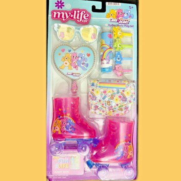 My Life As CARE BEARS Roller Skate 20 Piece Play Set For 18 Inch Dolls NEW - Picture 2 of 8